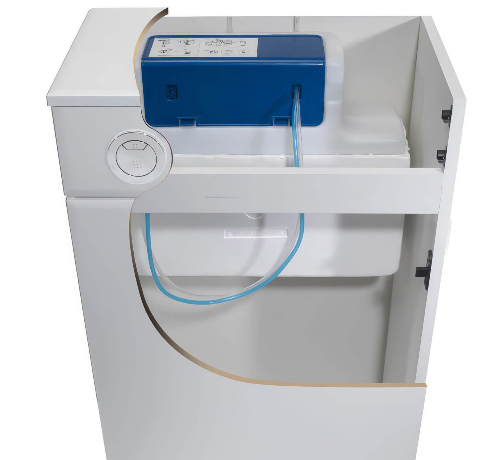 Tavistock Vortex Front & Top Access Concealed Dual Flush WC Toilet Cistern VOR790 - Image 3