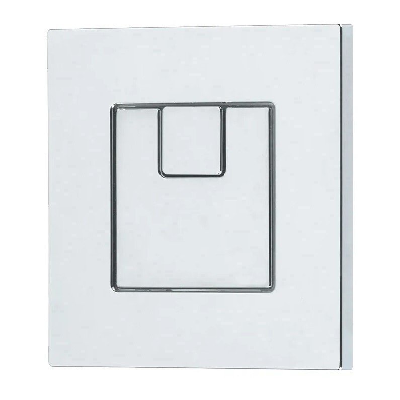 DUDLEY VANTAGE PIAZZA DUAL FLUSH ROUND TO SQUARE DESIGNER PUSH BUTTON 325276 - Image 4