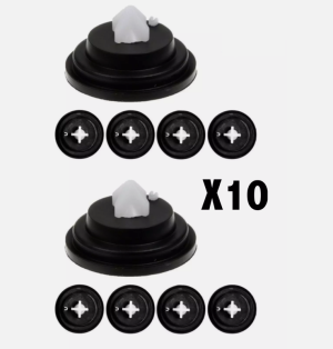 10 x Replacement Rubber Diaphragm Washer fits all Siamp Fill Valves Ballvalve Washer