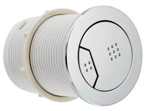 SYG610CP 72mm Pneumatic Dual Flush Valve Push Button - Fits Tavistock Vortex