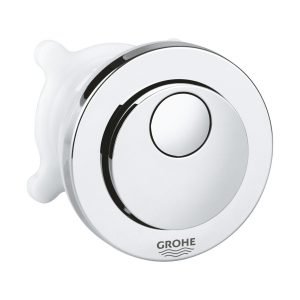 GROHE Round Dual Flush Push Button Actuation 50mm Chrome 39056000