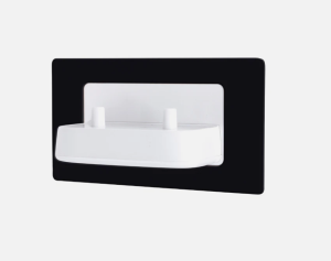 Proofvision In Wall Electric Toothbrush Charger Range - White/Polished/Brushed/Black/Brass