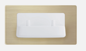 Proofvision In Wall Electric Toothbrush Charger Range - White/Polished/Brushed/Black/Brass