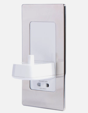 Proofvision In Wall Electric Toothbrush Charger Range - White/Polished/Brushed/Black/Brass