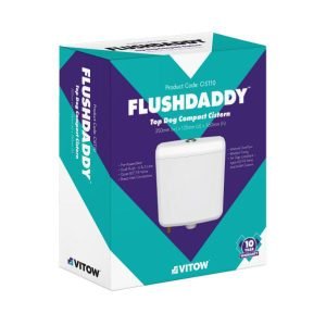 FlushDaddy Top Dog Compact Cistern 6LT Dual Flush B/E