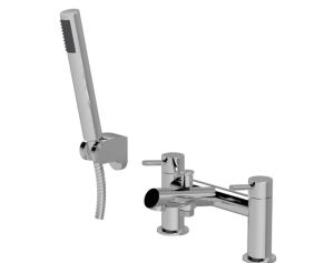 Velora Bath Shower Mixer With Handset - Chrome PSTE304