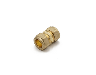 Pack Of 10 X 15mm Straight Connector Coupling Compression Fittings Wras Approved - Image 2