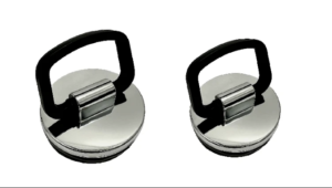 Pack Of Bath & Basin Chrome Plastic Plugs With Handle Easy Grip CP2H + CP1H