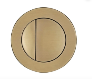Tavistock Pneumatic Air - Brushed brass Button TR9034
