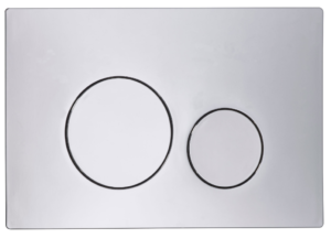 Tavistock Pneumatic Air -  Chrome flush plates TR9012